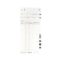 Time Cards for Amano MJR-Plus and MJR-PLUSEZ Series 100 Cards (No. 1-100)