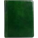 Time Resistance Leather Portfolio – Tablet size Leather Document Case – Small Briefcase Made in Italy