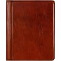 Time Resistance Leather Portfolio – Tablet size Leather Document Case – Small Briefcase Made in Italy