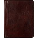 Time Resistance Leather Portfolio – Tablet size Leather Document Case – Small Briefcase Made in Italy