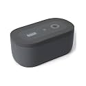 Timed Lock Box with 3 Modes, Electronic Lockbox for Phones and Controllers, Charcoal Gray, 8x2.75x4.75 Inches Interior, Batteries Included (Charcoal)