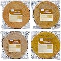 Timeless Food Masala, Methi, Besan &amp; Jeera Khakhra - 4 Flavour Combo | 200g Each | Authentic Gujarati Snack | Healthy &amp; Crunchy