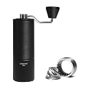 TIMEMORE Chestnut C2S Manual Coffee Grinder Capacity 25g with CNC Stainless Steel Conical Burr, Internal Adjustable Setting, Double Bearing Positioning, Hand Grinder Gift (Black)