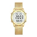 TIMEURE Pedometer Watch for Women, Step Counter Watch, No App or Charging
