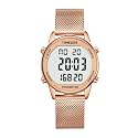 TIMEURE Pedometer Watch for Women, Step Counter Watch, No App or Charging
