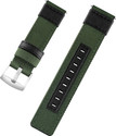 TIMEWEAR 510GREEN22-FK 22 mm Fabric Watch Strap (Green)