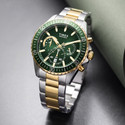 TIMEX Chronograph Green Round Dial Analog Watch
