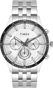 TIMEX Chronograph Silver Dial Analog Watch -