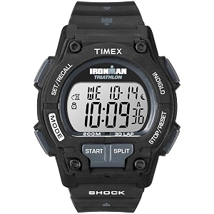 TIMEX Digital Mens Watch Black Yellow Dial