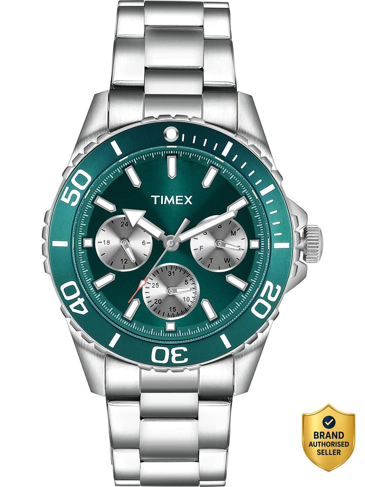 TIMEX Multi Function Teal Dial Analog Watch - For Men - Price History