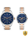 TIMEX TMX-TW00PR267N Timex Empera Pairs Blue Dial