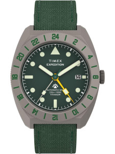 TIMEX TW2Y63400UJ Expedition Tonneau 41mm Green Analog