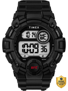TIMEX UFC Round 50mm Silver Dial Digital