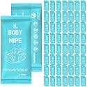 Timgle 200 Pcs Acidified Travel Deodorant Wipes for Women & Men Variety Pack Mini Hypoallergenic Face and Body Wipes Disposable Individually Wrapped Cleansing for Travel Gym