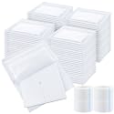 Timgle 400 Pcs 3" x 3" Split Gauze Pads 6 Ply with 2 Tape for Drain Tubes