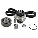 Timing Belt Set Water Pump Fit for 2.0T A4 Quattro GTI Passat TCKWP334