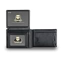 TiMOVO Slim Bifold Men's Wallet, RFID Blocking 2 ID Windows, Black