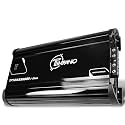 Timpano 8000 Watts Mono Subwoofer Car Audio Amplifier TPT-BASS8000 1 Ohm – 12 Volts 8K Monoblock Class D Car Amp, Built-in Crossover &amp; Bass Boost with Smart Fans