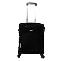 Timus Upbeat Spinner 45L Cabin Soft Luggage Trolley | 55cm Expandable Suitcase with 360° Rotational Wheels, Adjustable Straps &amp; Aluminium Trolley | Travel Bag for Men &amp; Women