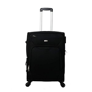 timus upbeat spinner black 55 and 75 cm 4 wheel strolley suitcase for travel