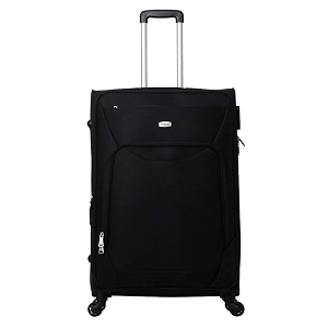 timus uppbeat spinner 28 inch 75 cm black 4 wheel trolley check-in luggage for travelbest waterproof luggage for menwomenspinner luggage for travelluggage with inbuilt lock