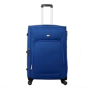 timus uppbeat spinner 28 inch 75cm polyester blue 4 wheel trolley suitcase check-in luggage for travelbest waterproof luggage for menwomenspinner luggage for travelluggage with inbuilt lock