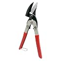 Tin Snips, 10 Inch Aviation Snips, Left Cut, Heavy Duty Sheet Metal Cutter
