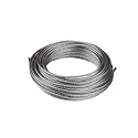 Tinax Galvanized Iron Wire Rope for Hoisting (1mm, 30 Meter)