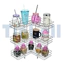 Stainless Steel Kitchen Shelf (3 Shelf L-Shape Rack)