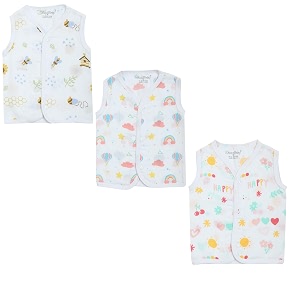 tinchuk baby boy39s amp baby girl39s printed t-shirtjhablanightsuits with assorted prints- multi-pack