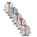 Tinchuk Baby Boy's &amp; Baby Girl's Printed T-Shirt/Jhabla/Nightsuits with Assorted Prints- Multi-Pack
