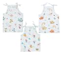 Tinchuk Baby Boy's &amp; Baby Girl's Printed T-Shirt/Jhabla/Nightsuits with Assorted Prints- Multi-Pack