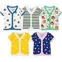 Tinchuk Baby Boy's &amp; Baby Girl's Printed T-Shirt/Jhabla/Nightsuits with Assorted Prints- Multi-Pack