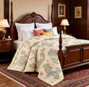 TINDLER KNOTS Floral Double Comforter for AC