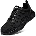 Tinefiy Steel Toe Shoes for Women Lightweight