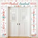 Tingjoo 3 Pcs Happy Medical Assistant Week Banner Office Decorations