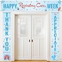 Tingjoo Happy Respiratory Care Week Banner, 3 Pcs