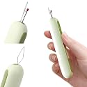 Tinkpin 2 in 1 Needle Threader Tool Set with 2 Needle, Sewing Needle Threader, DIY Needle Threader Hand Machine Sewing Tool with Seam Ripper for Sewing Crafting,Needle Thread Inserter