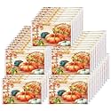 Tinlade 50 Pack Fall Pocket Tissues Packs Pumpkin Tissue Gifts Bulk