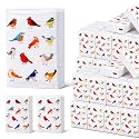 Tinlade 50 Pack Playful Birds Pocket Tissue Gifts Bulk Bird Tissues Travel Packs Bulk Brochure Disposable 3 Ply Mini Travel Size for Baby Shower Birthday Home Table Party Supplies