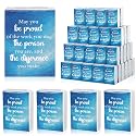 Tinlade 50 Pcs Pocket Tissues Travel Packs Bulk Motivational Facial 3 Ply Inspirational Pocket Travel Tissue Small Size Paper Individual Pockets Size for Appreciation Gifts Wedding