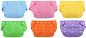 TINNY TOTS Pack of 6 Pocket Button