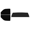 The Tint Effect Precut Window Tint Kit Compatible with Chevrolet Silverado 2500 Regular 2-Door Cab Truck (2000-2007)(Full Truck 5% Front / 15% Rear and Solid Rear) Automotive Film