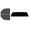 The Tint Effect Precut Window Tint Kit Compatible with Chevrolet Silverado 2500 Regular 2-Door Cab Truck (2000-2007)(Full Truck 30% Front / 5% Rear and Solid Rear) Automotive Film