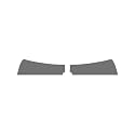 The Tint Effect Precut Window Tint Kit Compatible with Ram 1500 Crew Cab Truck (2019-2026) 5th Generation (Includes: Front Windshield Visor precut in 45%) Automotive Film