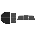 The Tint Effect Precut Window Tint Kit Compatible with Chevrolet Silverado 1500 Extended Cab Truck (1999-2006) &amp; (2007 Classic)(Full Truck 15% Front / 30% Rear and 3 piece Slider) Automotive Film