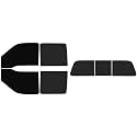 The Tint Effect Precut Window Tint Kit Compatible with Ford F-250 F-350 Super Duty Crew Cab Truck (2008-2016)(Full: 5% Front / 15% Rear &amp; 3 piece Power Slider Rear) Automotive Film