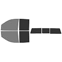 The Tint Effect Precut Window Tint Kit Compatible with Chevrolet Silverado 2500 &amp; 3500 HD Double Cab (2020-2026)(45% Front / 15% Rear / 3 piece Slider) Automotive Film