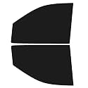 The Tint Effect Precut Window Tint Kit Compatible with Chevrolet Silverado 2500 &amp; 3500 HD Double Cab (2020-2026)(Includes: Front Door Window precuts in 5%) Automotive Film