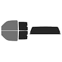 The Tint Effect Precut Window Tint Kit Compatible with Chevrolet Silverado 1500 Extended Cab Truck (1999-2006) &amp; (2007 Classic)(Full Truck 45% Front / 15% Rear and Solid Rear) Automotive Film